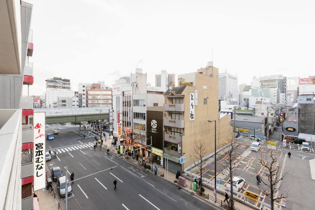 Open Sale高級民宿 絕佳地理位置大空間日本橋30秒 道頓堀 黒門市場 難波3房 可10人 Osaka Exteriör bild